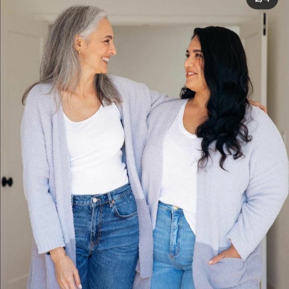 Thread & Supply Cozy Cloud Wrap Cardigan - Picture 2 of 6